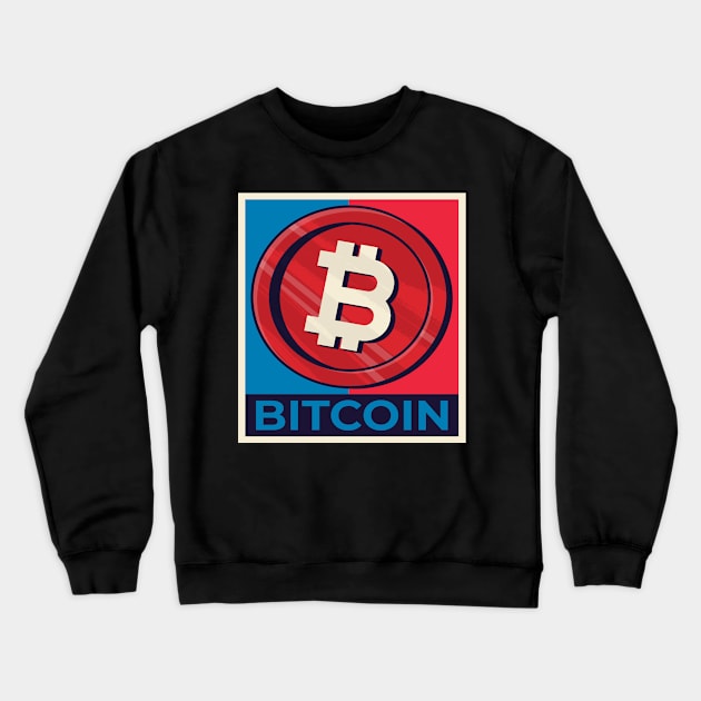 BITCOIN Crewneck Sweatshirt by madeinchorley